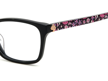Premium Women Kate Spade Model Eyeglasses: Miriam - Black- SpecSMART Eye Clinic (Zoom View)